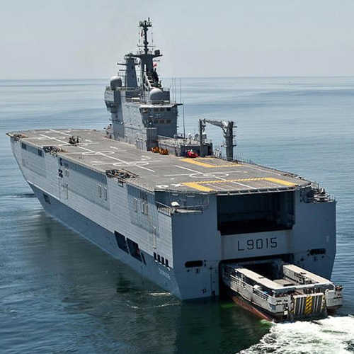 Transporteur de chalands de débarquement